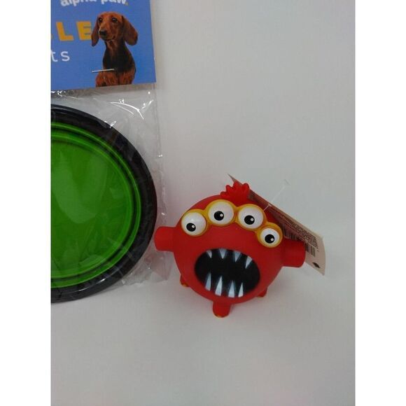 Dog Accessories Set 4 Item Lot Includes Portable Bowl, Flashlight, Poo Bags, Toy - Picture 5 of 5